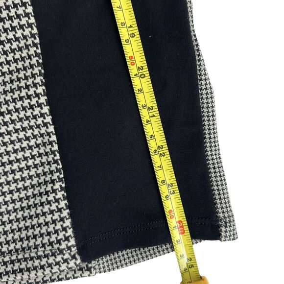 weekend max mara Black White houndstooth pencil skirt size M - Picture 5 of 11